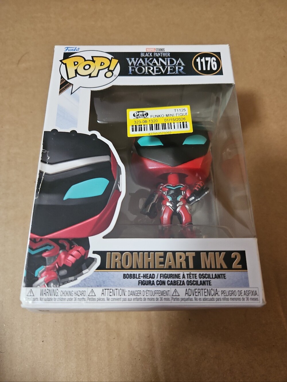 Funko Pop! Vinyl: Marvel - Ironheart MK 2 #1176: NEW